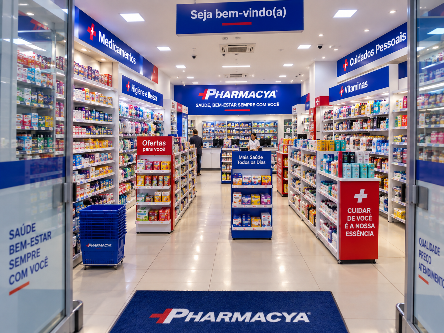 Interior da Pharmacya 40 em Viamópolis Viamão RS